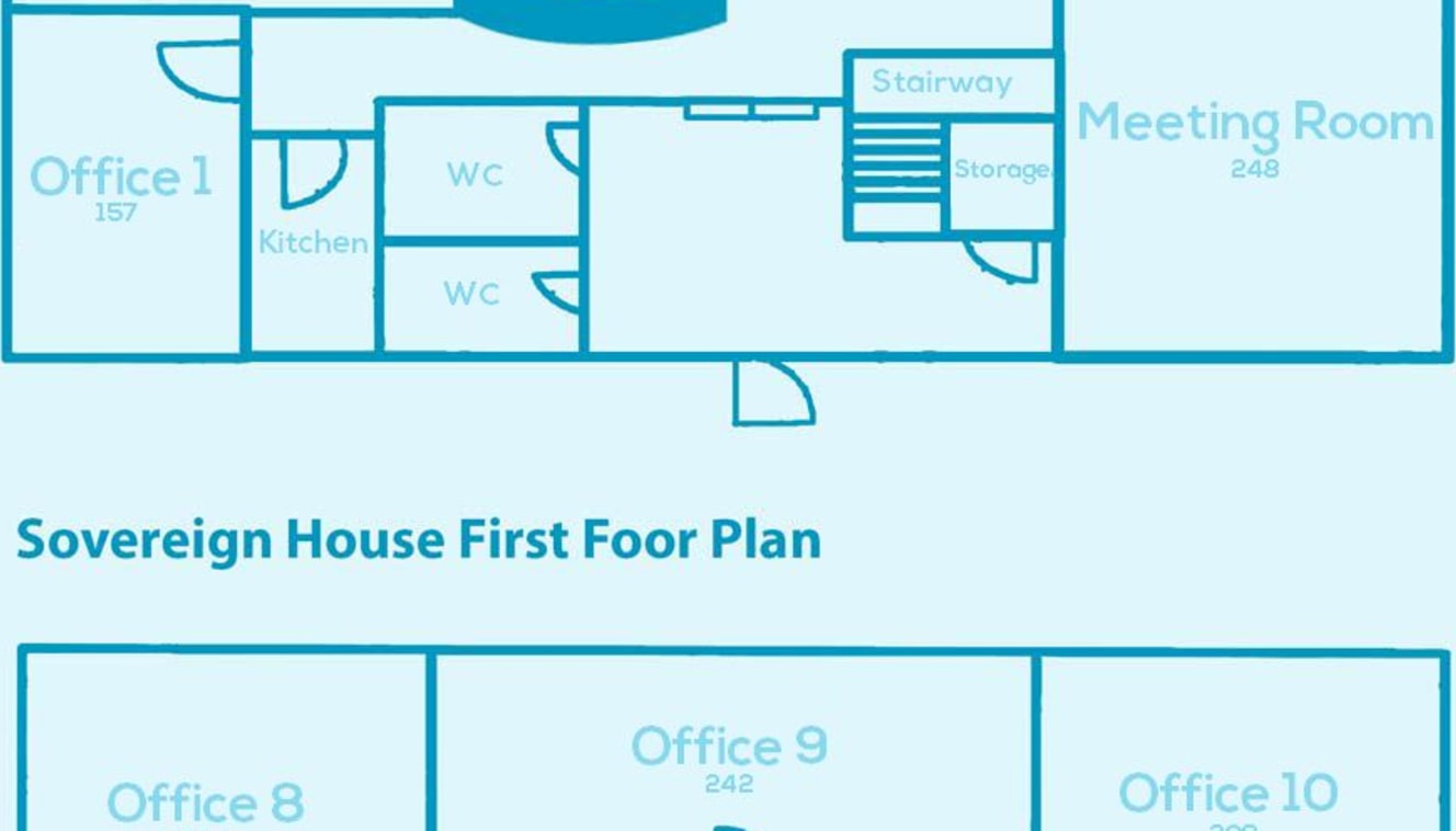 A purpose built detached office with dedicated parking.

The building is well partitioned to create cellular offices around the perimeter with a central core of shared space. The accommodation is shown on the plans and schedule below. The property is...