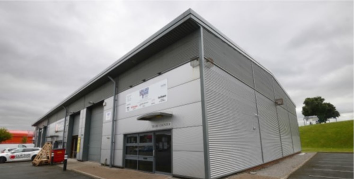 Steel portal frame construction. 6m eaves. Warehouse lighting. 2 phase power supply. 1 electronic level access loading door. Office and amenity area including WC and kitchen facilities. 9 car parking spaces to the side elevation with potential to all...