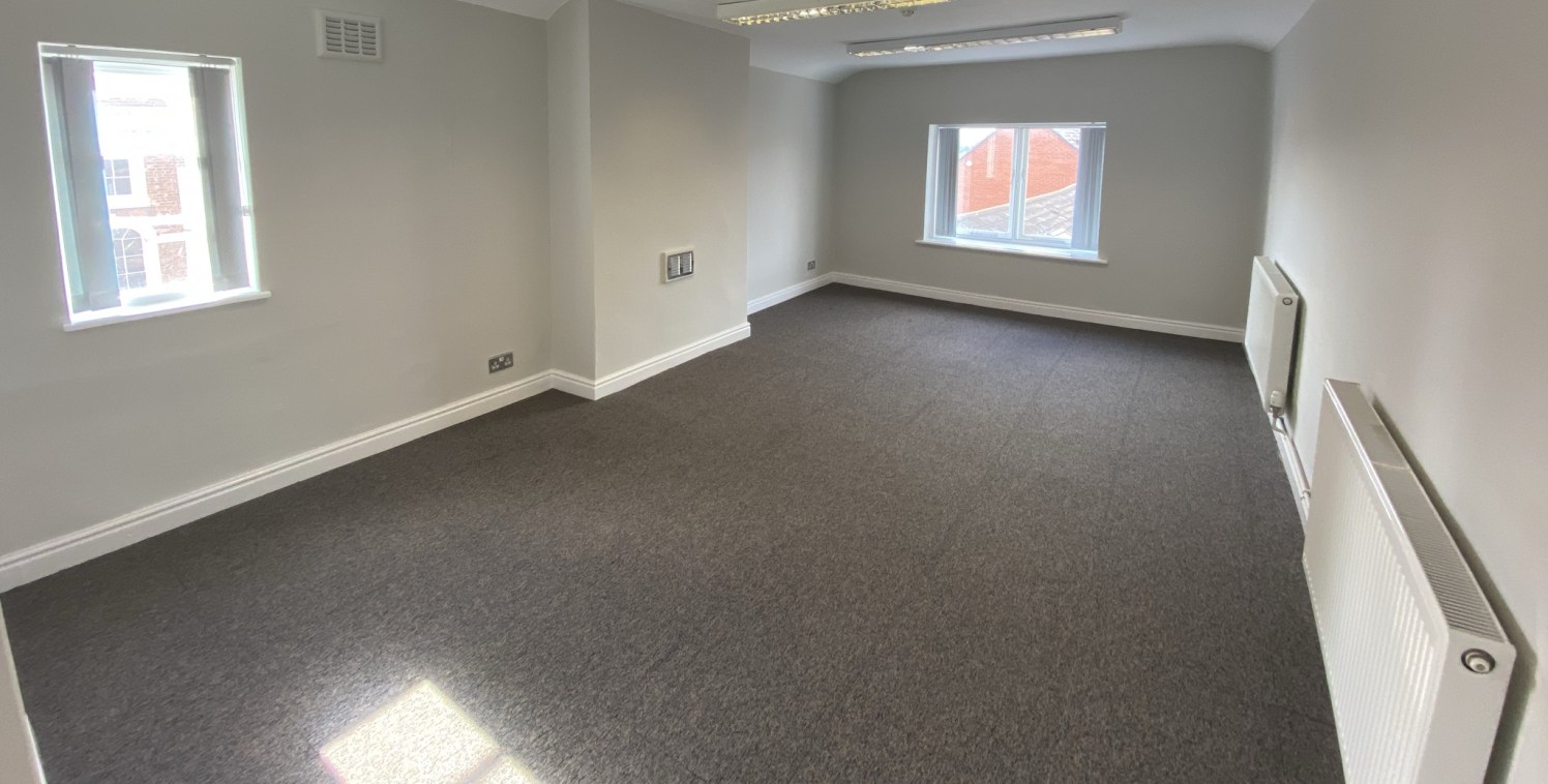 A self contained refurbished office building over 3 floors in the centre of Chester. The property extend to 2,277 sq ft and provides open plan and private office space together with kitchen, WCs, basement storage and external yard. Available on a new...