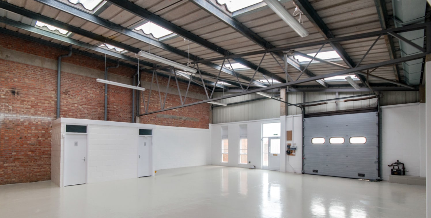 The properties comprise of purpose built steel framed light industrial warehouse unit with part brickwork and part blockwork walls and a concrete floor.