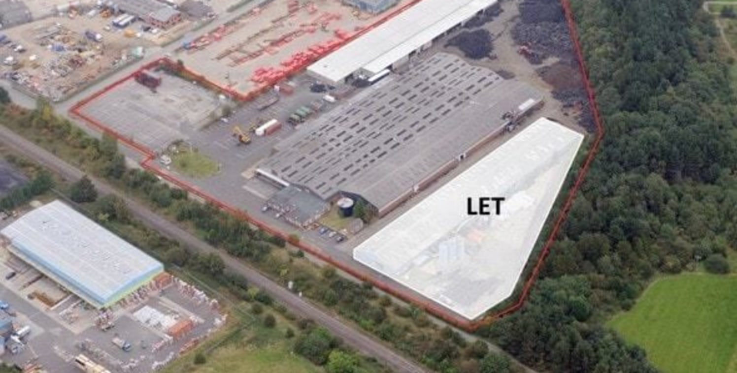 Distribution depot within secure compound to let (in part or whole) gia (circa) 13,470 M2 (145,000 sq ft) site area - 0.45 ha (9.8 acres) or thereabouts...