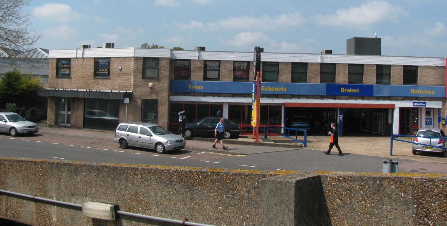 The accommodation forms part of the Kwik-Fit garage site but has totally separate access and is self contained. Location The premises are situated in the heart of Eastbourne town centre, next to Eastbourne railway station and the side entrance of the...