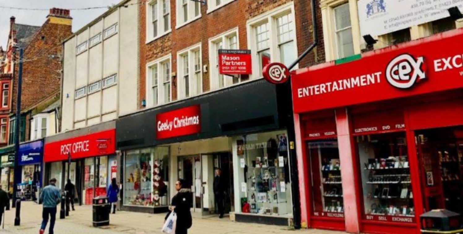 PRIME RETAIL UNIT - SOUTH SHIELDS

 Prime Location

 Ground floor sales area 2,787 sq. ft. 

 Units are available from 1,300 sq. ft. 

 Incentives Available 

DESCRIPTION

The property comprises a 4 storey building of brick construction consisting of...