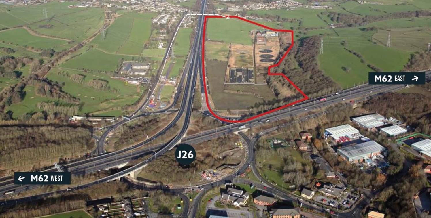 New 56 acre Industrial/Distribution development located at Junction 26 of the M62 Motorway.