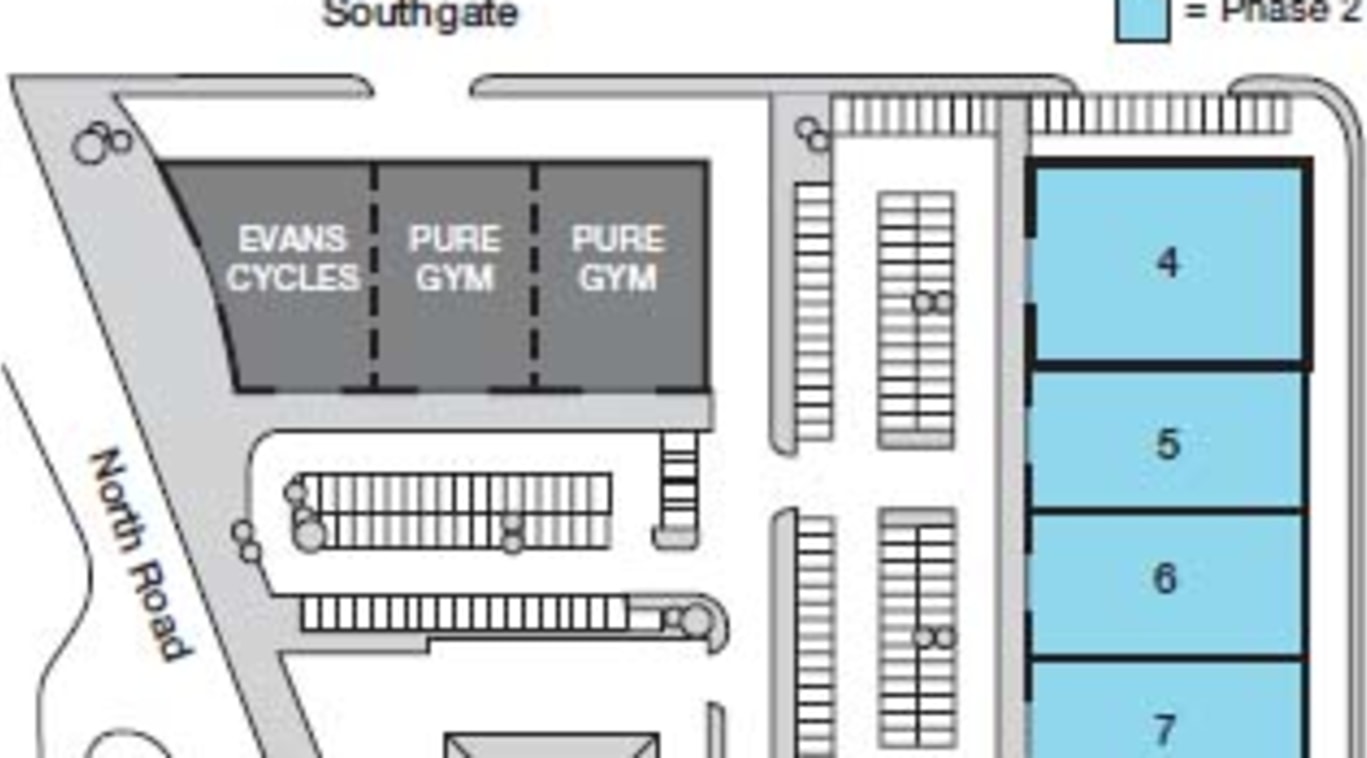 Phase 2 comprises some 32,597sqft (3,032sqm) of flexible space, available to suit individual occupier requirements under a potential number of retail and leisure type uses. Units will be constructed to a high specification shell finish with an eaves...