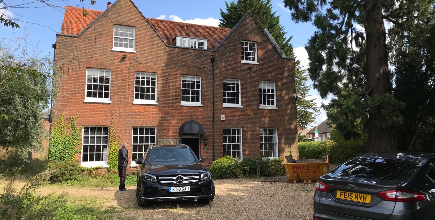 WG House is an imposing Grade II Listed building located in a prominent location at the junction of Cressex Road and Marlow Road, close to Junction 4 of the M40 and approximately 1½ miles south of High Wycombe town centre. The M40 provides good acces...