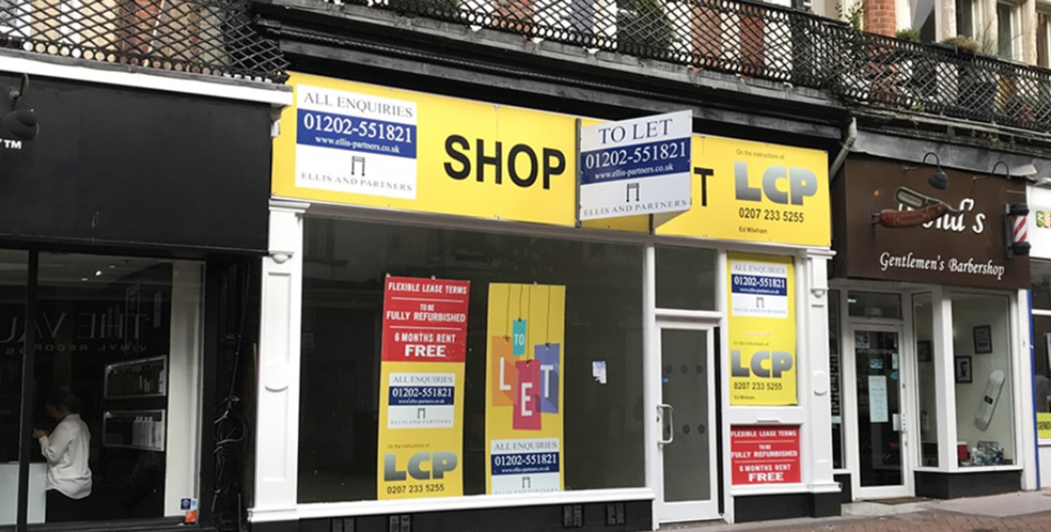 <p>The property occupies a prominent position on the busy pedestrianised section of Old Christchurch Road within Bournemouth town centre. The entrance to the Richmond Gardens Shopping Centre is nearby, which in turn connects with the multi-storey car...