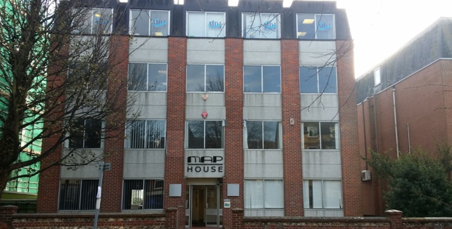 Map House is a modern detached 4 storey office building with parking to the rear, lift access and is fully DDA compliant. The available serviced office suites are situated on the second and third floors. Suite sizes are flexible and can be changed to...