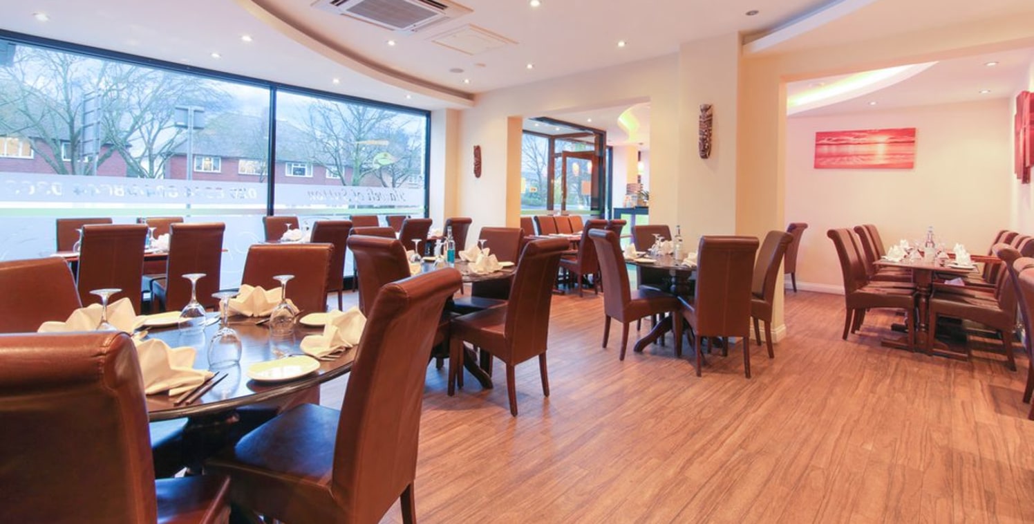 CSJ Property Agents Offer this spacious A3 restaurant to let. Available Now. Large Garden. 68 Covers. Currently trading as an Indian Restaurant and Takeaway. Sub-lease available 19 years remaining. Rent : &pound;35,500p/a.