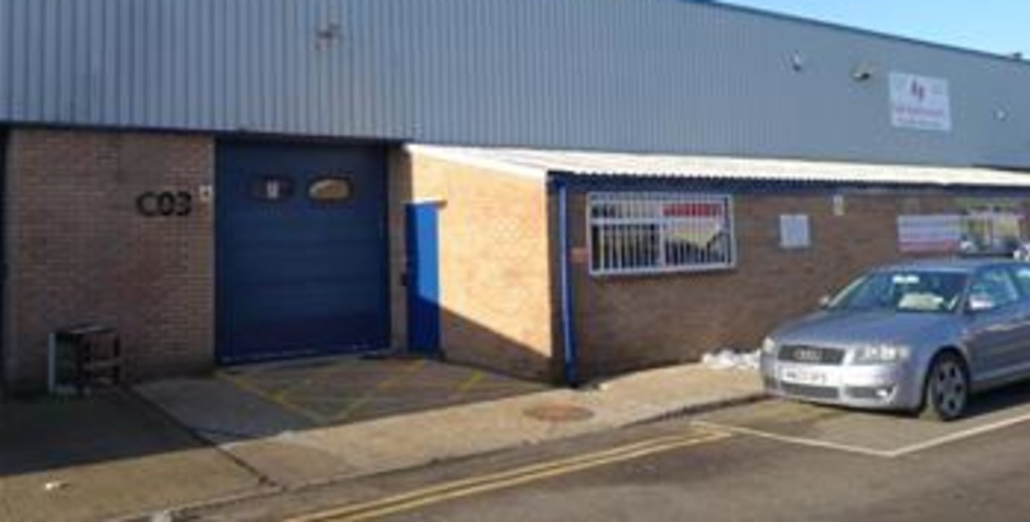 A multi-unit estate offering a variety of building types and uses. The industrial units are constructed of steel portal frame with blockwork and facing brickwork elevations.\n\nUnit C03 is located towards the rear of the estate and provides a loading...