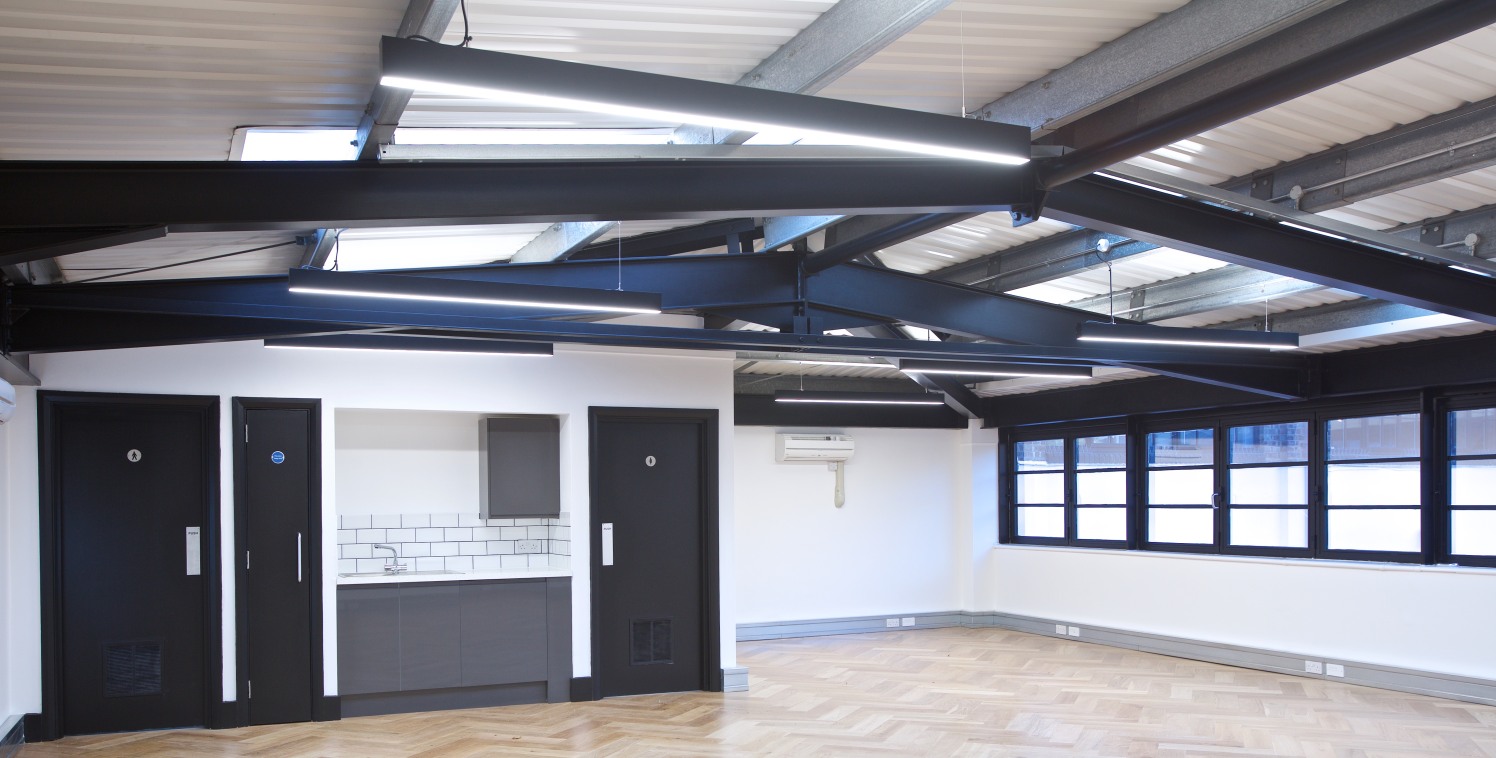 Spectrum House offers a range of newly refurbished units in a variety of different sizes. Tenants have a unique opportunity to benefit from a traditional lease within a vibrant community. The workspace allows tenants to retain their brand identity an...