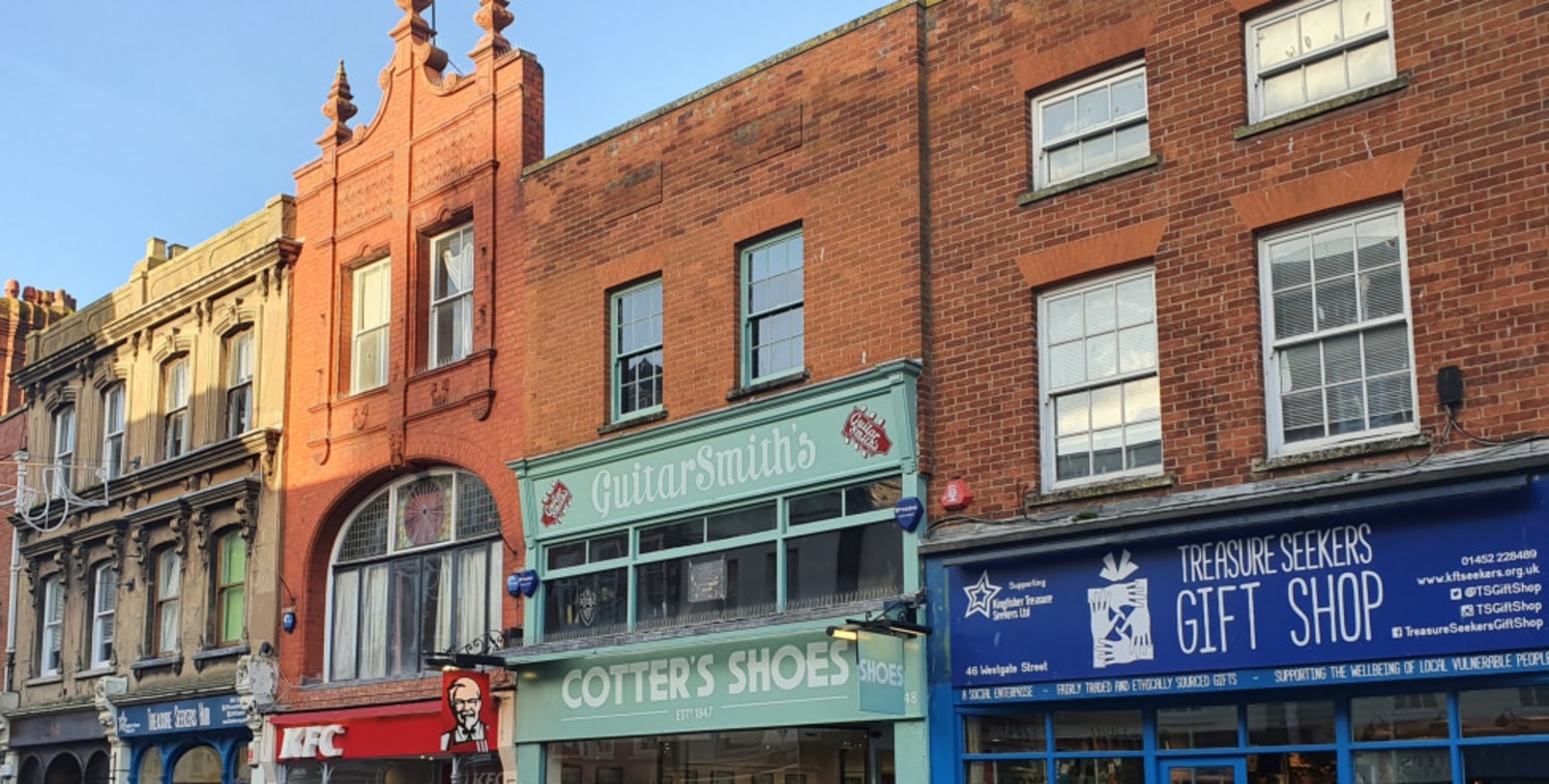 The property comprises a three storey building located in a prominent position benefiting ground and first floor retail accommodation and fully glazed frontage. There is office and storage accommodation on the ground floor, and WC and shower on the f...