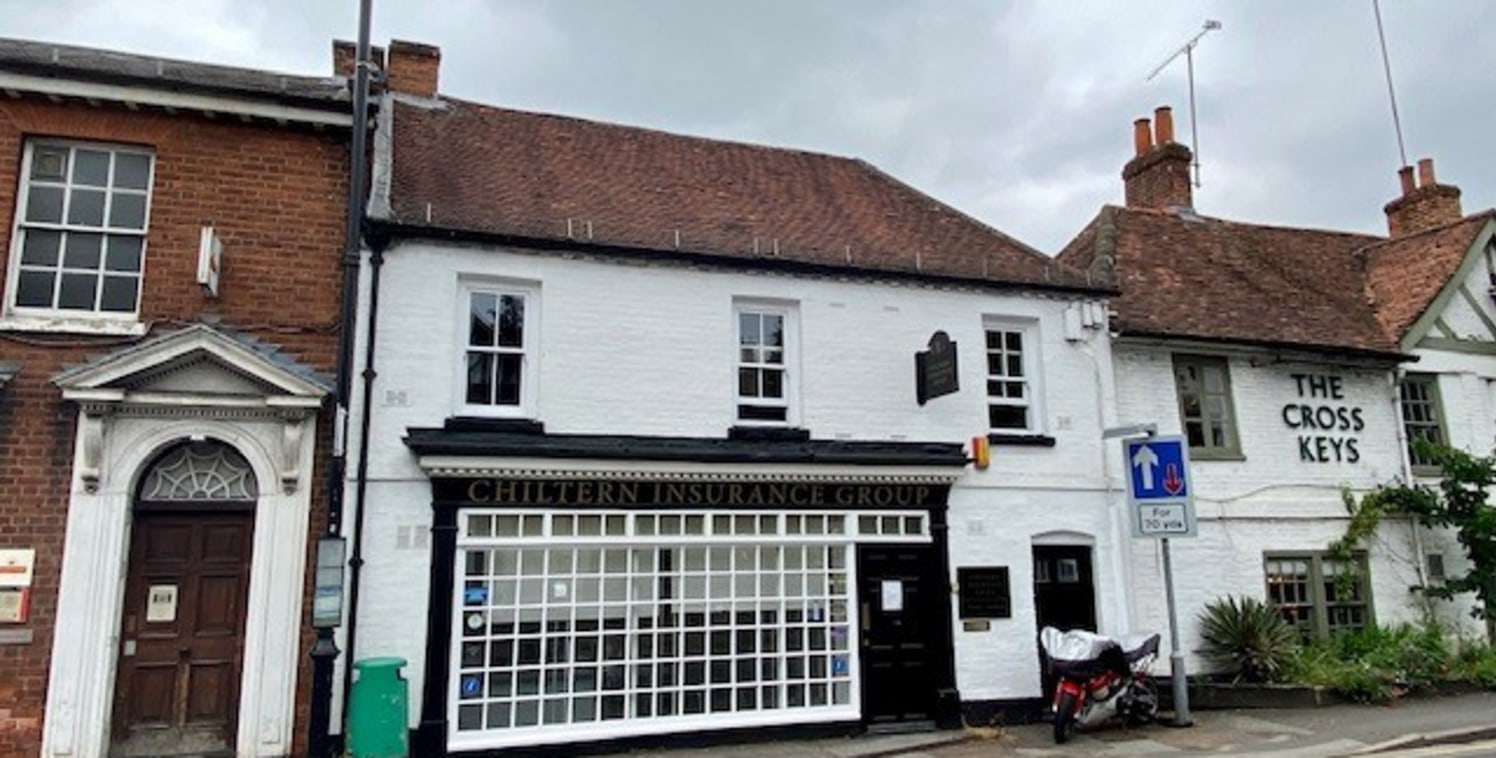 The property comprises a two storey terraced period building with brick elevations under a pitched tiled roof.

The property has been painted and is rendered in parts.

The property has the benefit of a large display window on the ground floor, above...