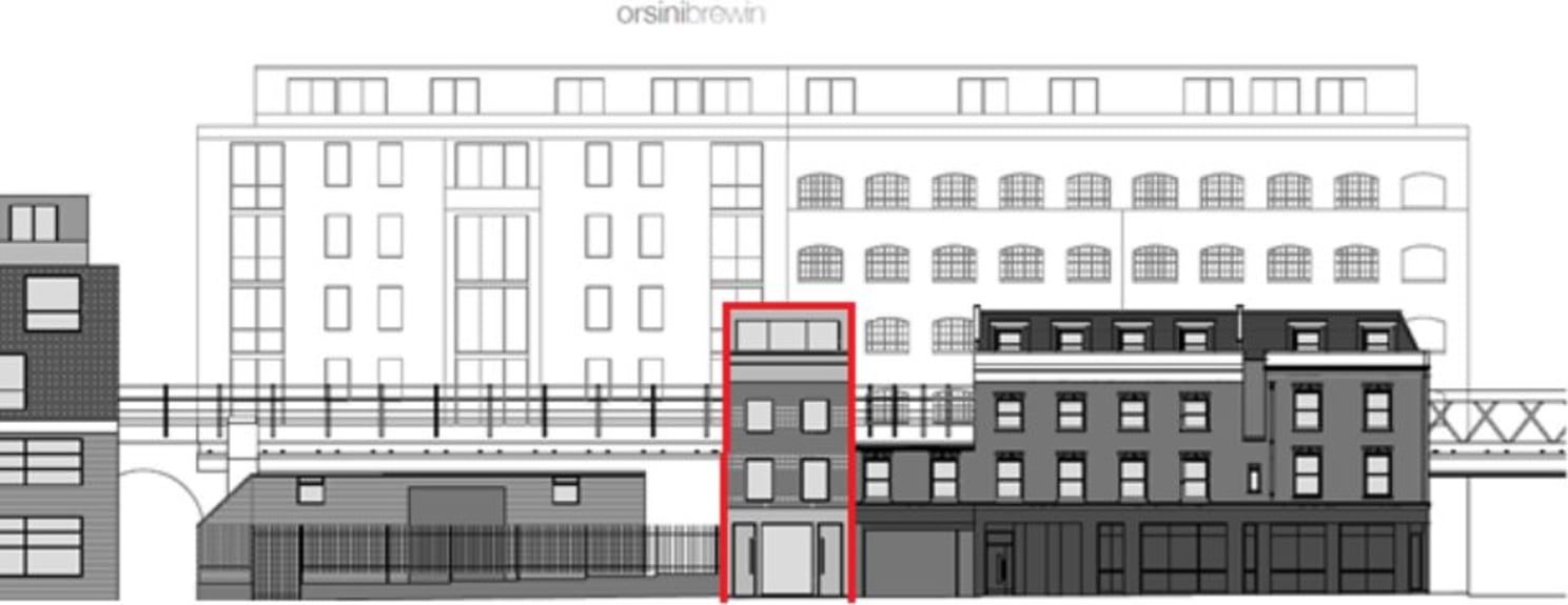 FREEHOLD SITE WITH FPP 

FOR 3 FLATS + 1 OFFICE UNIT