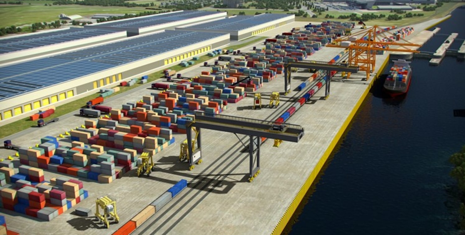 Include a 153,000 sq. m. warehousing facility and will create the Port Salford National Import Centre which will enable specialist goods handling and redistribution. Incorporate the Western Gateway Enabling Scheme (WGES) which includes a series of es...