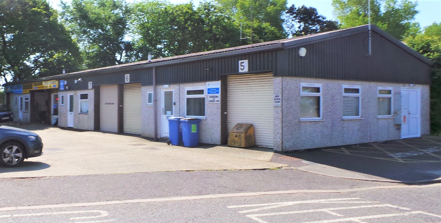 This parade of six similar industrial units are of steel portal frame construction, having modular concrete cladding under an insulated profile asbestos fibre cement roof. 

The units were constructed we believe in the early 1980s and having been let...