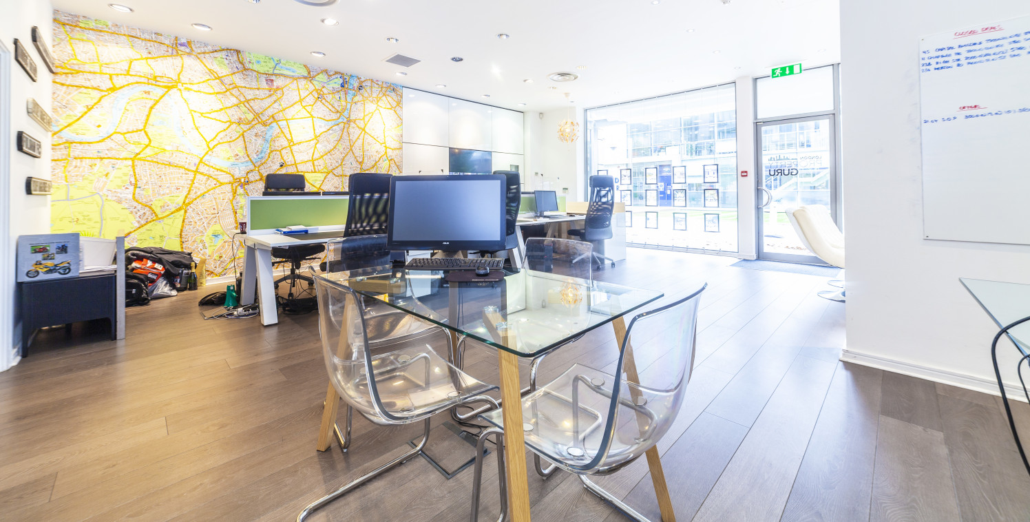 Unit 5 is available on the assignment of the current lease which ends August 2024. The property offers a high-spec fit-out in a great location forming part of the successful Wandsworth Riverside Quarter Scheme, situated near Putney Bridge.