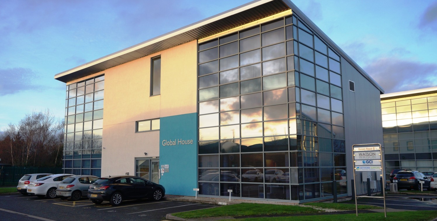 Modern Office Suite in distinctive building\nShropshire's Premier office location\nOn-site Car Park, Raised Floors, CAT II Lighting, Air-Con\nSuite D 120.82 sq m (1,300 sq...