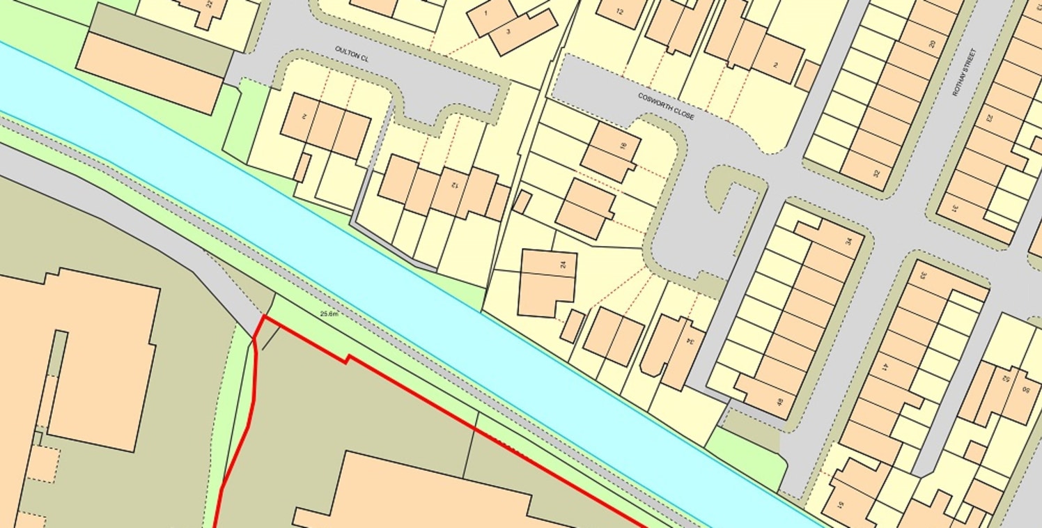 An industrial/ hardcore surface warehouse and office property with a concrete surfaced parking area to the front and rear of the building and additional yard area to the rear. The site is secured by palisade fencing to the perimeter, with a manual sw...