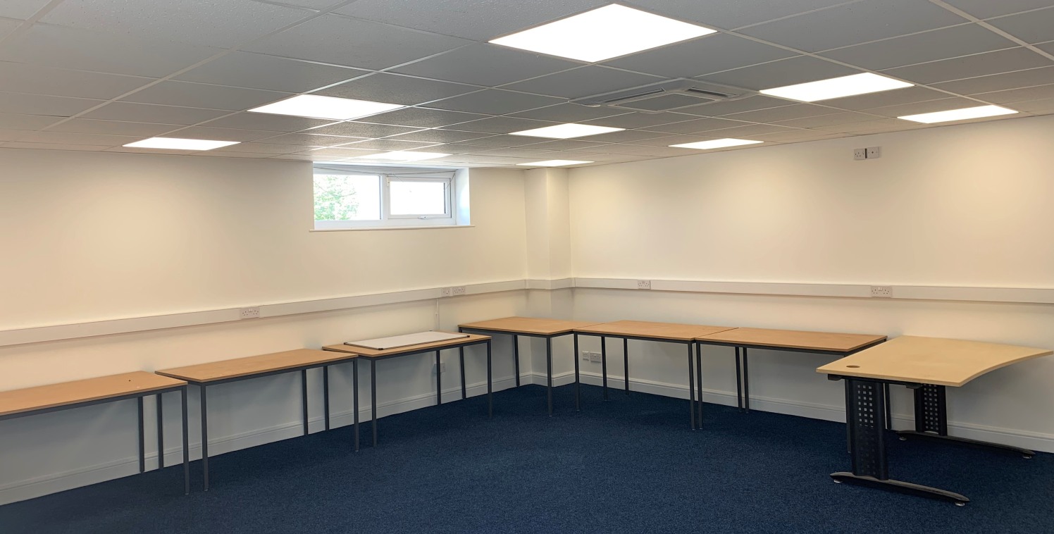 UNDER OFFER

The office suite is arranged over the first floor and comprises 3 large individual office rooms. It includes access at the front and rear and dedicated wc facilities are provided. 

The suite is carpeted and air-conditioned and includes...