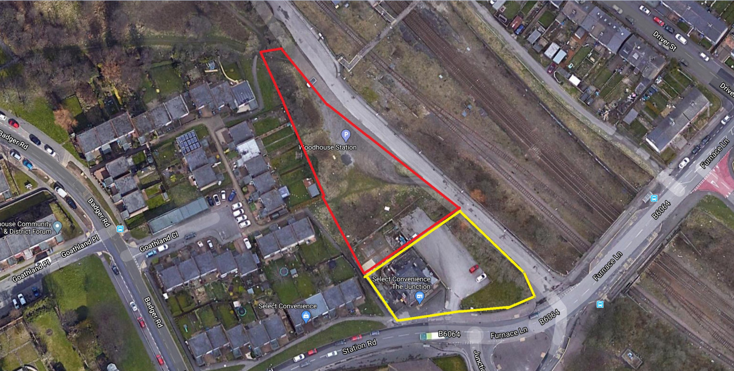 Outline Consent for 6 Semi Detached 3 Bed Houses\n\nPopular Location Close To Train Station & Shops\n\nProminent positon fronting Station Road...