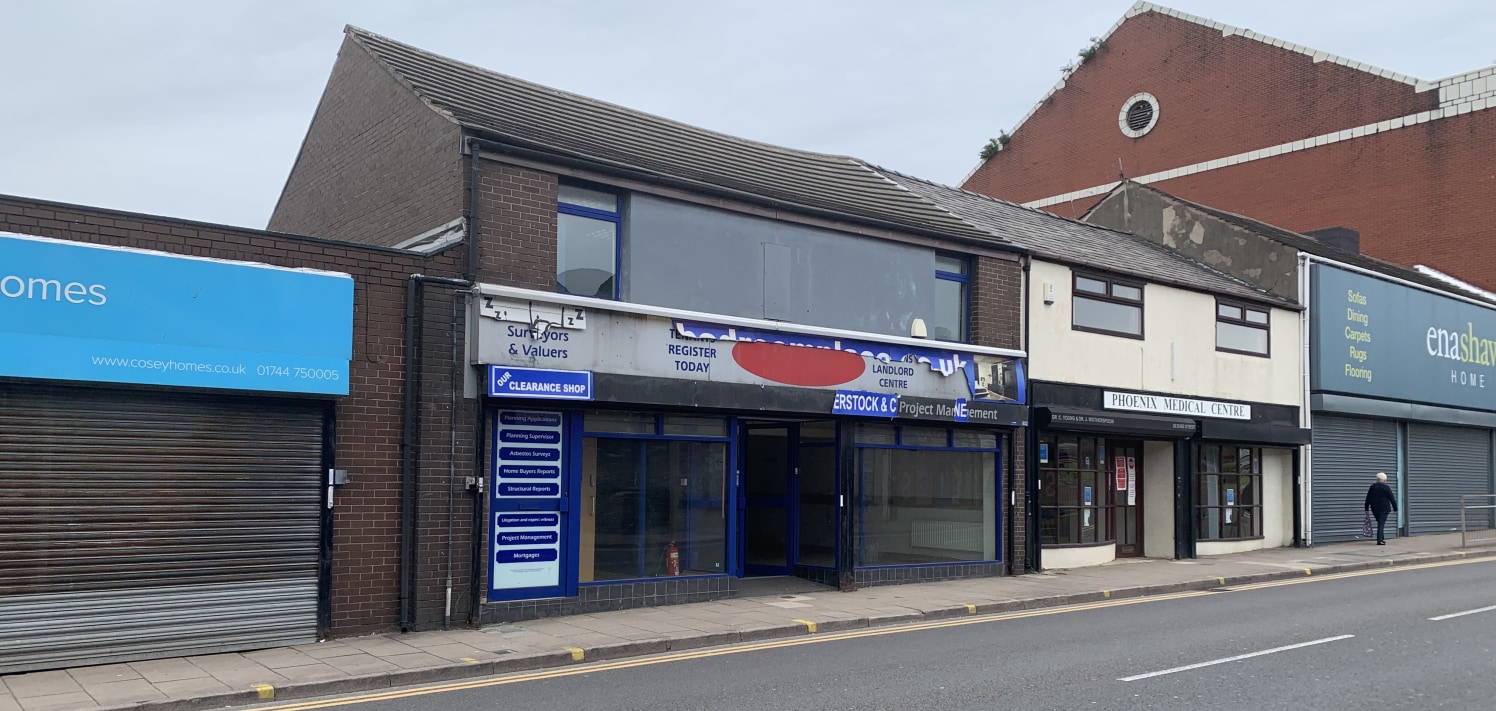 The property comprises a two-storey, mid terraced retail unit which has been previously occupied as furniture sales and would suit a similar trade, although other uses would be considered.

The ground floor is open plan to the front, with steel suppo...