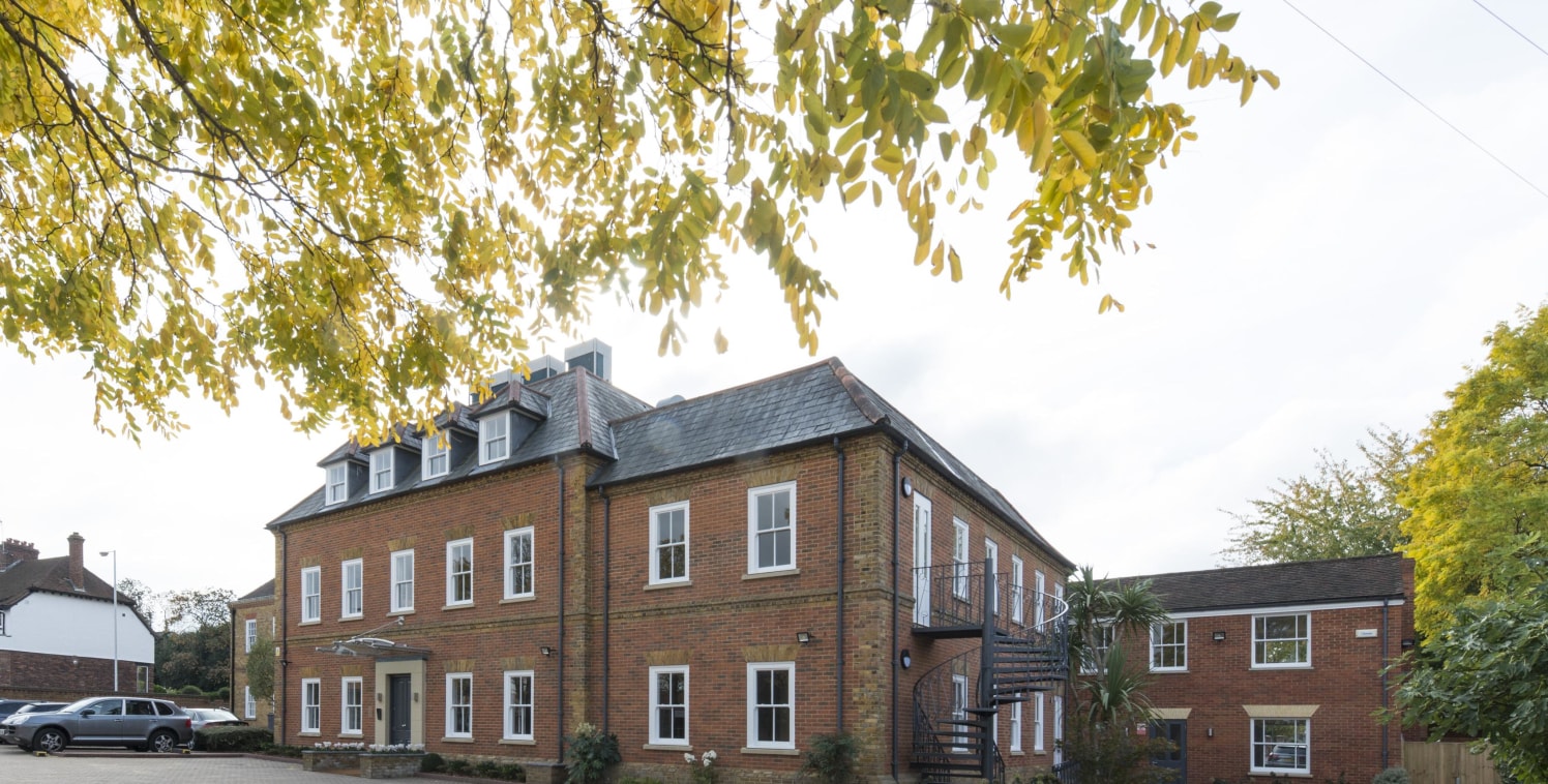 Egerton House is a fully refurbished office building with the available suite being on the second floor.<br><br>Specifications<br><br>- Air cooling and heating<br>- New carpeting throughout<br>- Fully refurbished<br>- Raised floors<br>- New suspended...