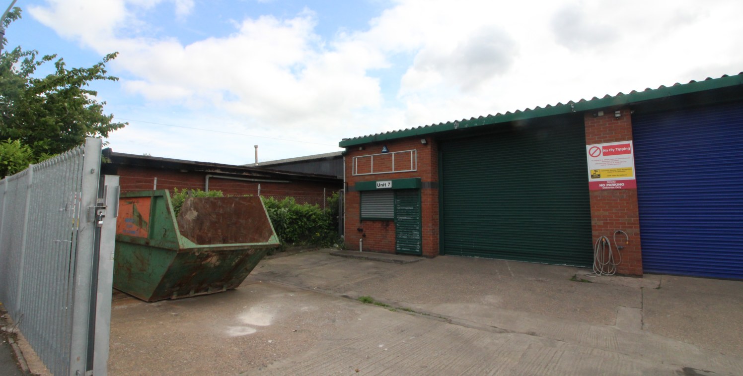 Under Offer]\nMODERN warehouse with forecourt CAR...