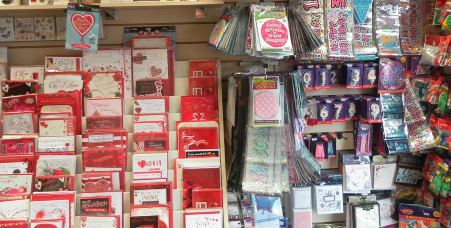 Greeting Cards/Balloons & Gifts Located In Kings Norton\nRef 2330\n\nLocation\nThis established Greetings Cards business is located within a prominent and highly visible parade on The Green in Kings Norton, Birmingham. This historic village occupies....