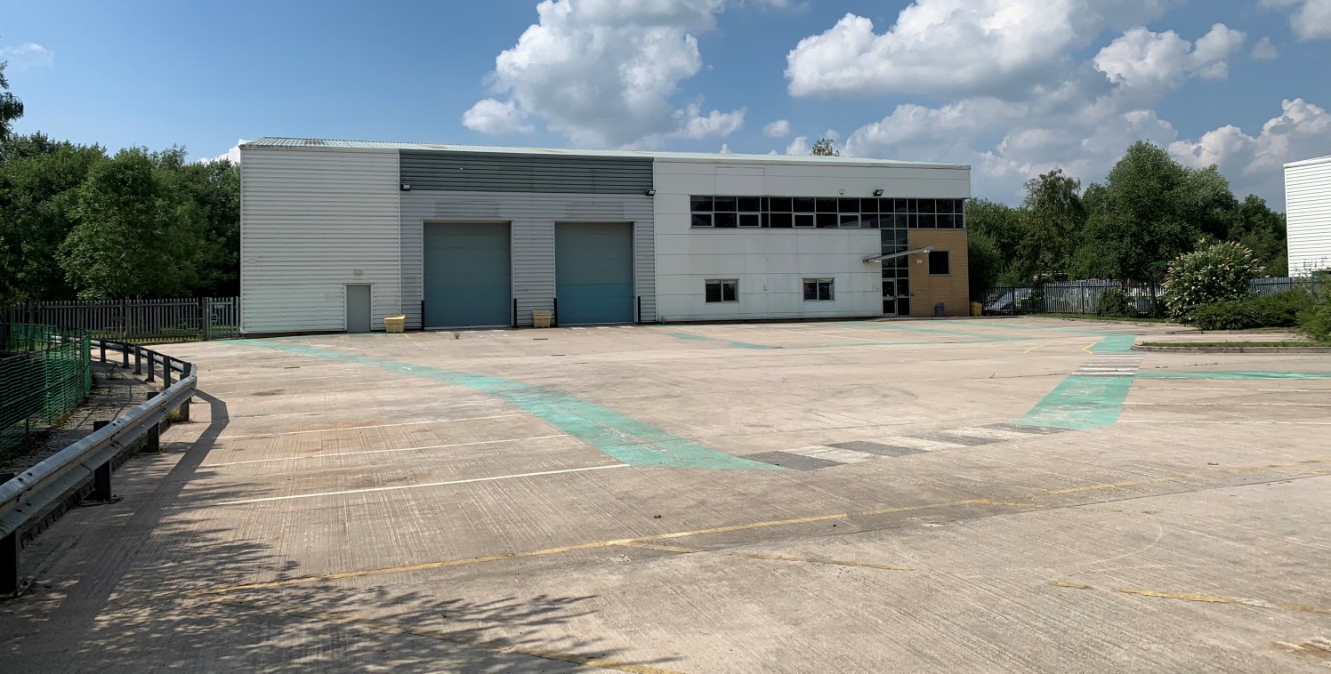 Steel portal frame. 7m eaves. Profile metal sheeted cladding. Large self-contained site. Secure yard area. LED lighting. Fully refurbished office space. Kitchen area. 2 electric roller shutter doors. WC's on ground and first floor.