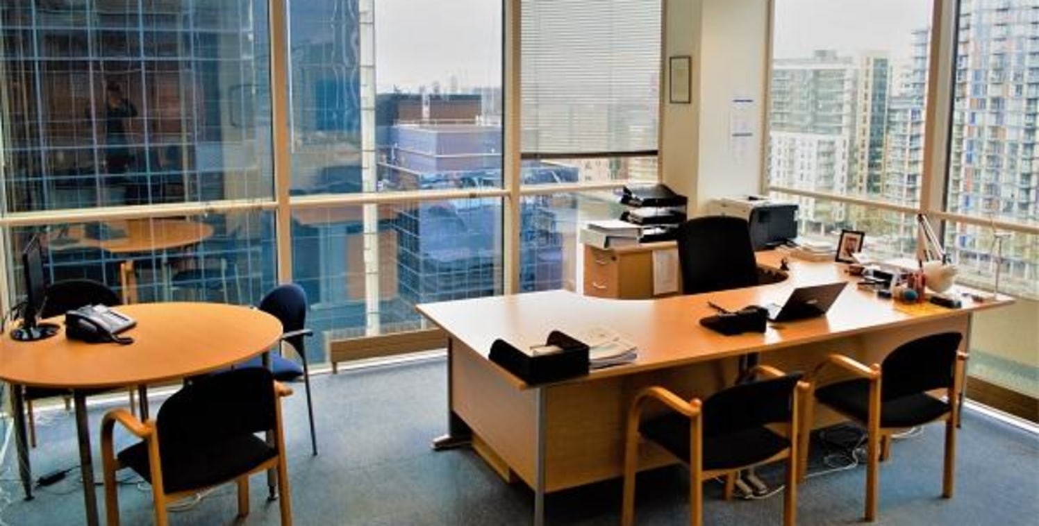 A bright, open plan office space available in London's iconic Exchange Tower...