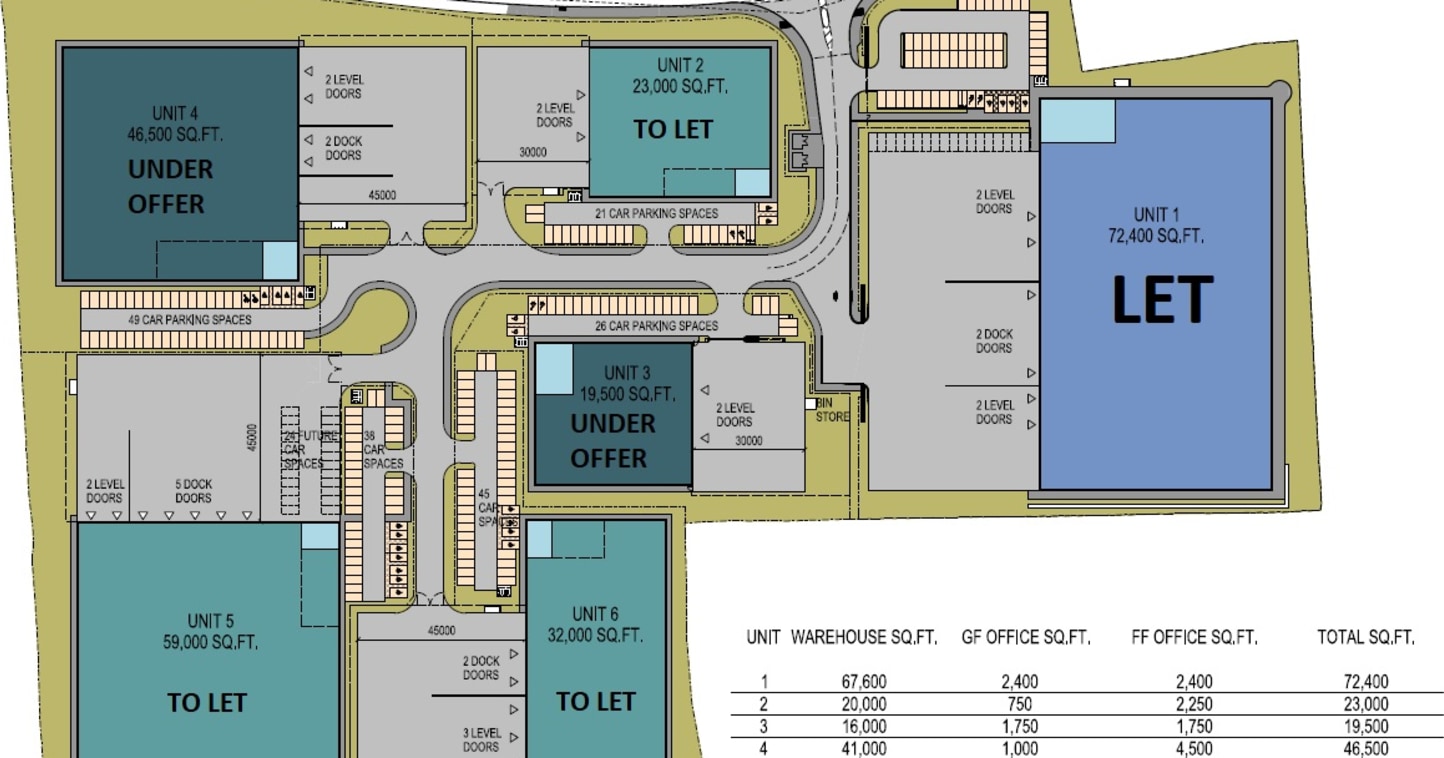 *Under Construction - Available Q3 2021*

Moor Park 25 is a 15.4 acre new distribution and manufacturing development, prominently located adjacent to the A62 between Huddersfield and Mirfield.

UNIT 4 - 45,000 SQ FT (2.6 ACRES)

SPECIFICATION

 10m t...