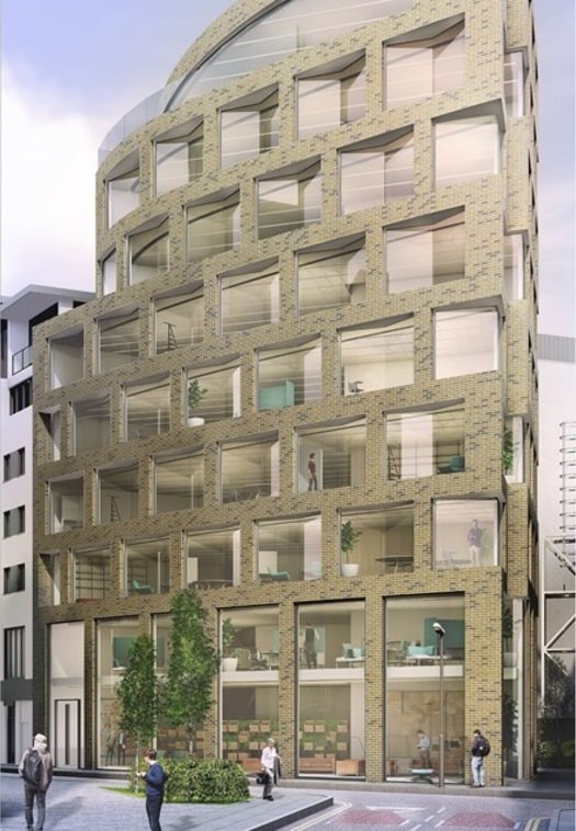 The development will comprise a self-contained purpose built office building over 8 floors. The current -proposal is to fully fit the space to Cat A specification including raised floors, air conditioning, toilets, showers, kitchenettes, lift and bik...