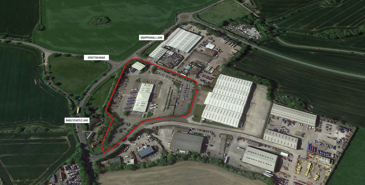 Prime location on the M6/m56 interchange. Suitable for transport hub or redevelopment. Rare freehold opportunity. Fully secure site with security hut access. Separate detached Vehicle Maintenance Unit (VMU). Concreted yard area around the main buildi...