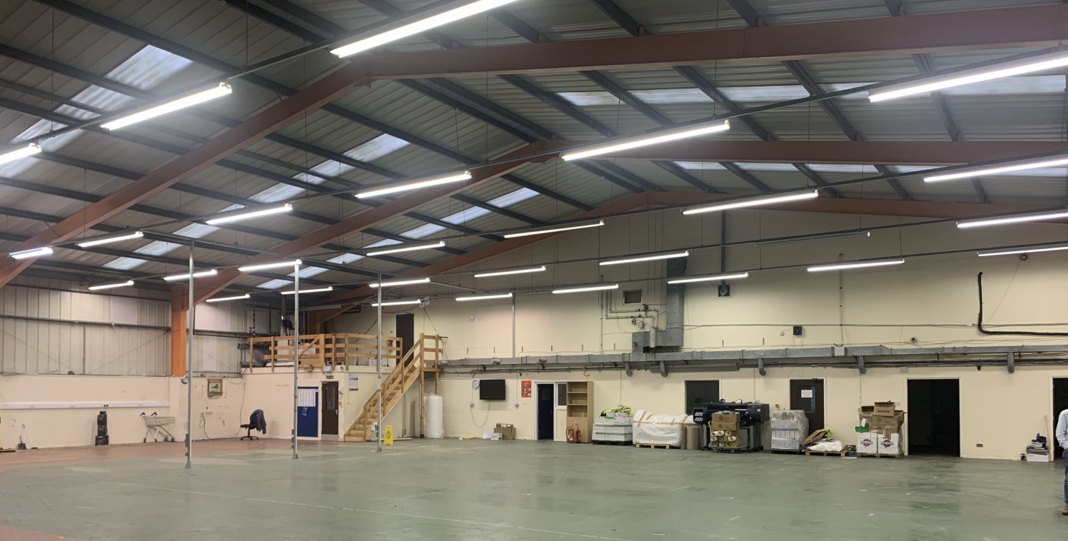 TO LET - MODERN DETACHED INDUSTRIAL UNIT

DESCRIPTION

The premises comprise a detached single storey steel portal frame unit with brick and blockwork walls surmounted by profile steel cladding. The unit has a pitched profile clad roof incorporating...