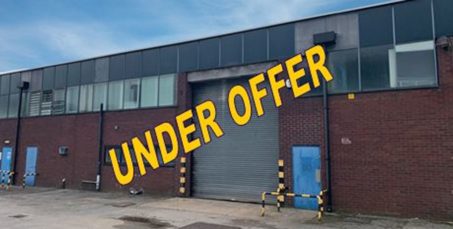 Single storey industrial warehouse of steel portal frame construction with internal two storey partitioned offices and ancillary areas. Access via a double height roller shutter door. 

Location 

The property is situated just off the A49 Wilderspool...