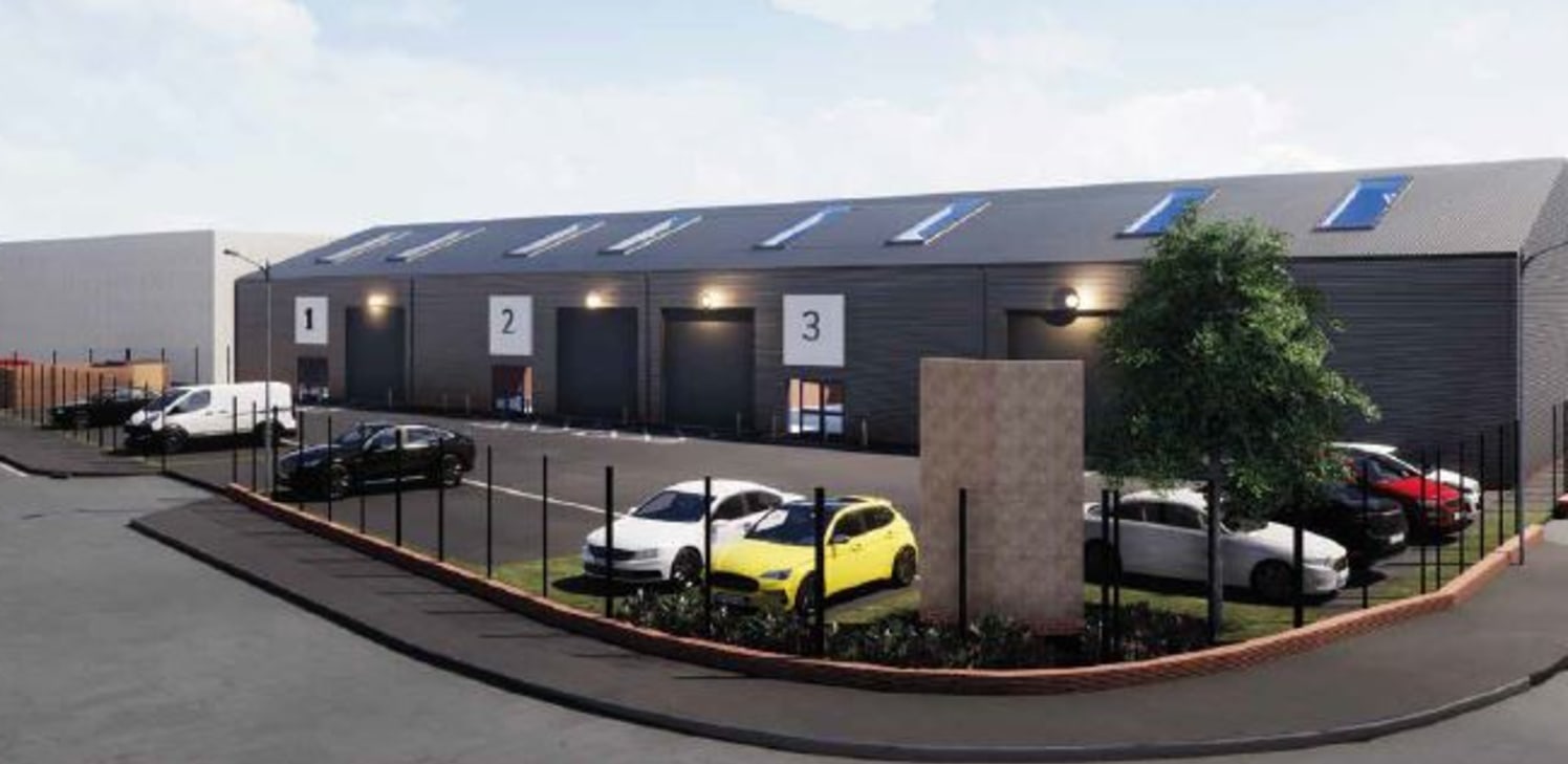 Two remaining brand new potential trade counter units of steel portal frame construction with excellent road frontage to Brunswick Road. Each unit is 2,500 sq.ft., providing in total up to 5,000 sq.ft. of accommodation finished to a shell specificati...