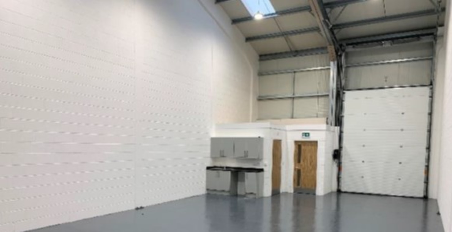 Steel portal frame construction. 6m eaves. Kitchen facilities. LED lighting to warehouse. Electronic level access loading door. Dedicated parking. Single phase electric. Fibre internet. Electric shutters over doors and windows. Adjacent to St Helens...