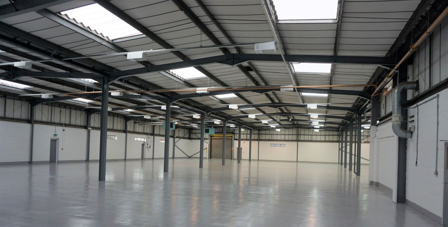 The premises is of steel portal frame construction in 3 bays with a 2 storey brick built office area to the front and a further single storey brick built area housing welfare and canteen facilities.

The building offers a good mix of warehouse/manufa...