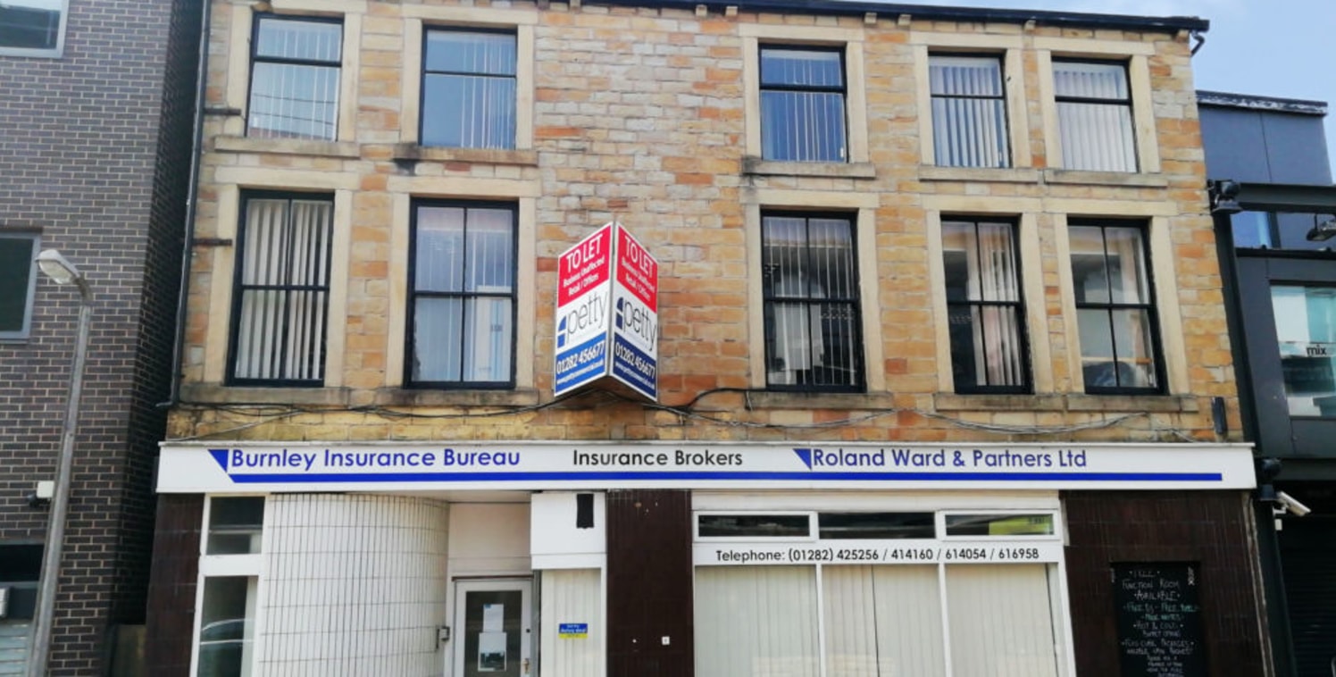 LOCATION\n\nThe property is situated in Burnley town centre just off St James Street to the rear of Barclays Bank on a busy thoroughfare.\n\nDESCRIPTION\n\nThe property is a three storey building of stone construction with a pitched slate roof....