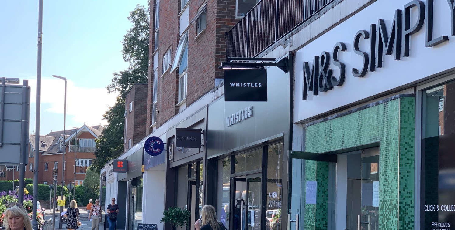 The property is located on the east side of Station Road in a prime location fronting the pedestrian crossing opposite M & S Simply Foods, Whistles, and Sweaty Betty and close to Prezzo, WH Smith and many other national multiple and independent retai...