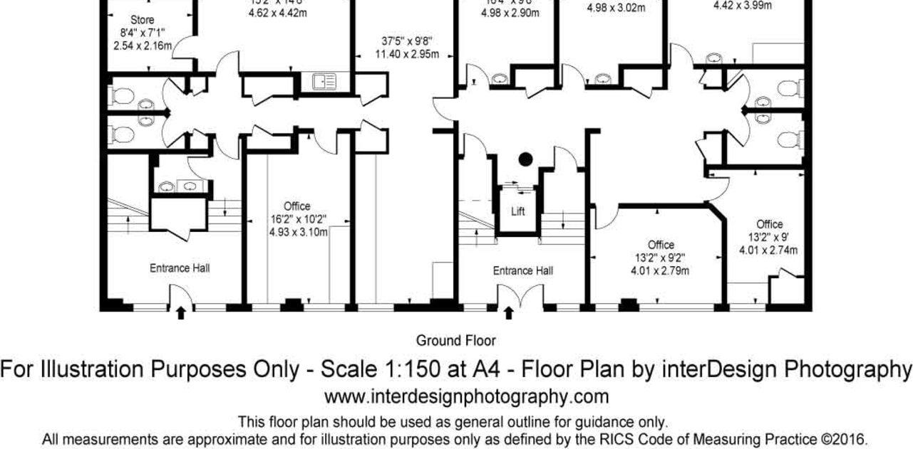 The combined units B & C of Ewen Henderson Court comprises 4,814 sq ft and is set across two floors. The interior has been divided into multiple treatment rooms by a previous tenant. 

Unit A Ewen Henderson Court measures 6,115 sq ft, and is set acro...