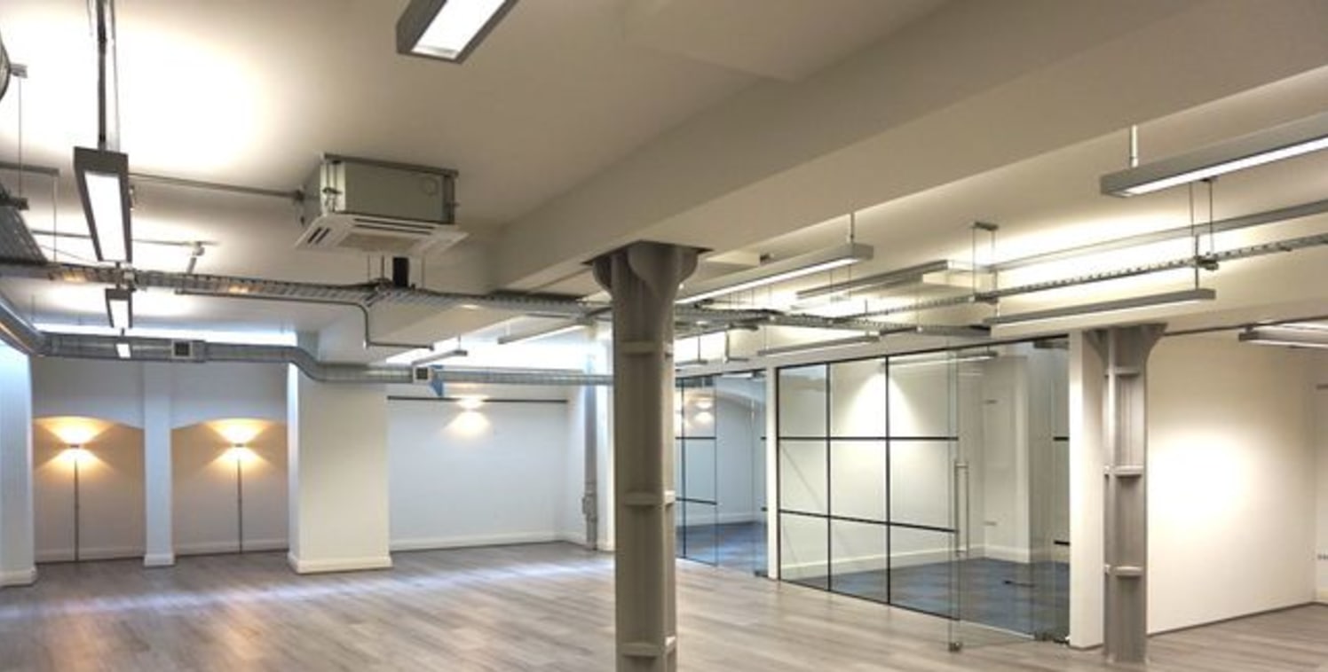 Available immediately<br><br>4,100 sq ft lower ground floor unit within a period warehouse building...