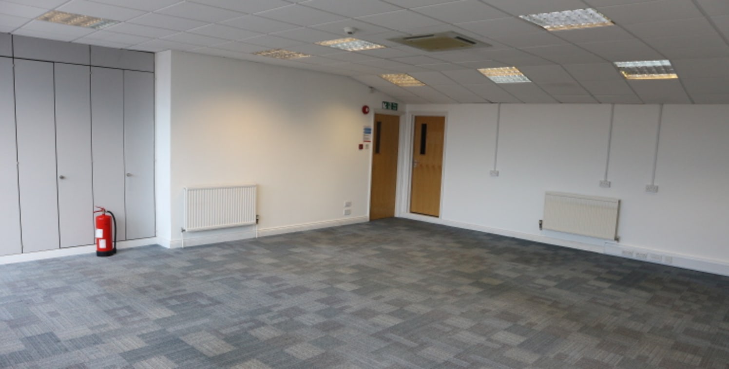 Refurbished business unit suitable for light industrial, R&D, storage and office uses on a modern business park with easy access to both the M3 and M4 motorways.