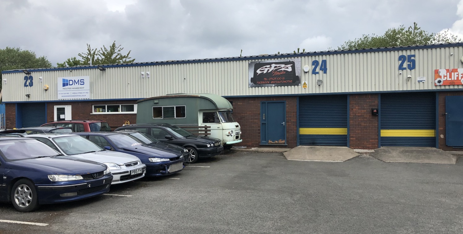 An industrial / manufacturing unit in an attractive landscaped environment 

1,500 sq ft

£9,000 per annum