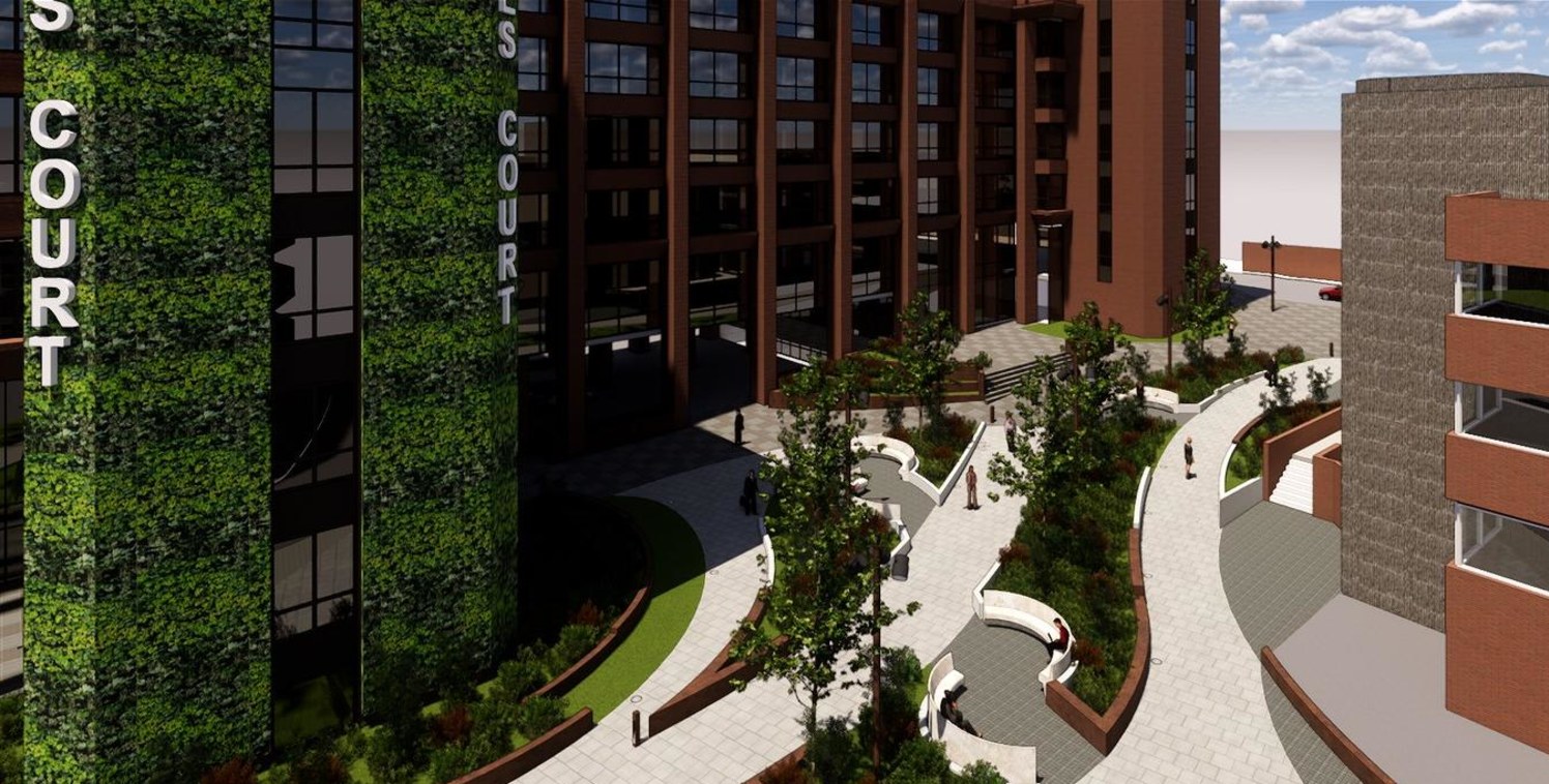 Dukes Court is perhaps one of Woking town centre's most well known and prominent office developments.<br>The available suite is the 5th Floor of Block D.