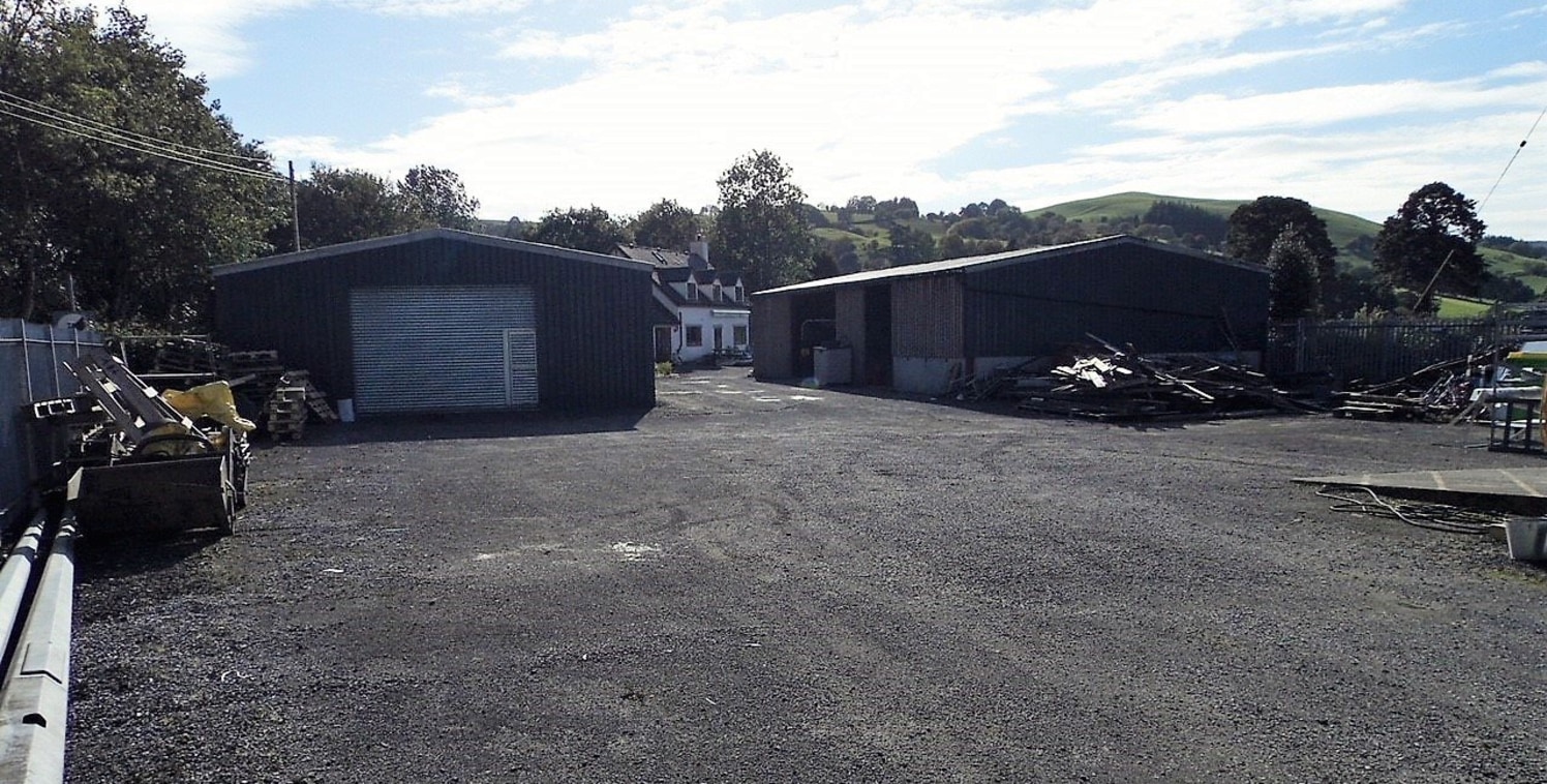 Industrial Space / Retail Unit to include a 4 bed detached house - 8 miles from Llanfair and 36 miles from...