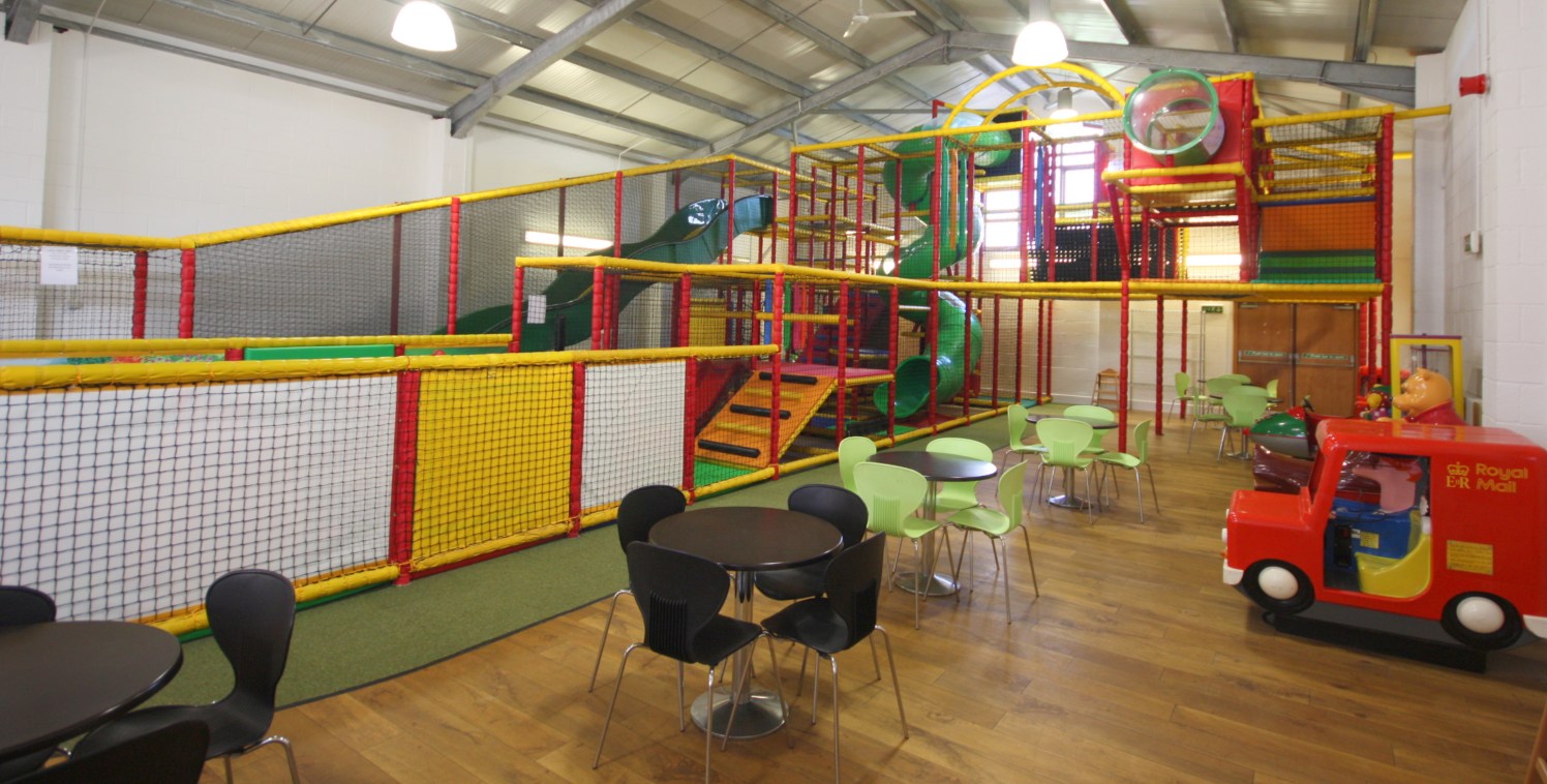 p>\n The Play Barn is a children&rsquo;s indoor play centre which has recently undergone considerable refurbishment and is now ready to be leased. The property comprises of the following accommodation: From the car park which has 50 parking spaces is...