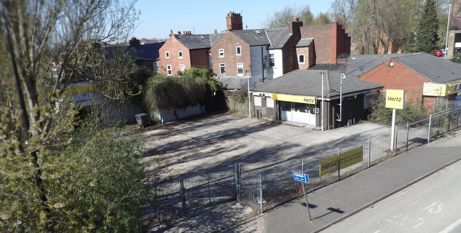 Prominent roadside site

Former PFS & car hire depot

Close to J7, M60 & Stretford Town Centre & McDonalds

All Enquiries