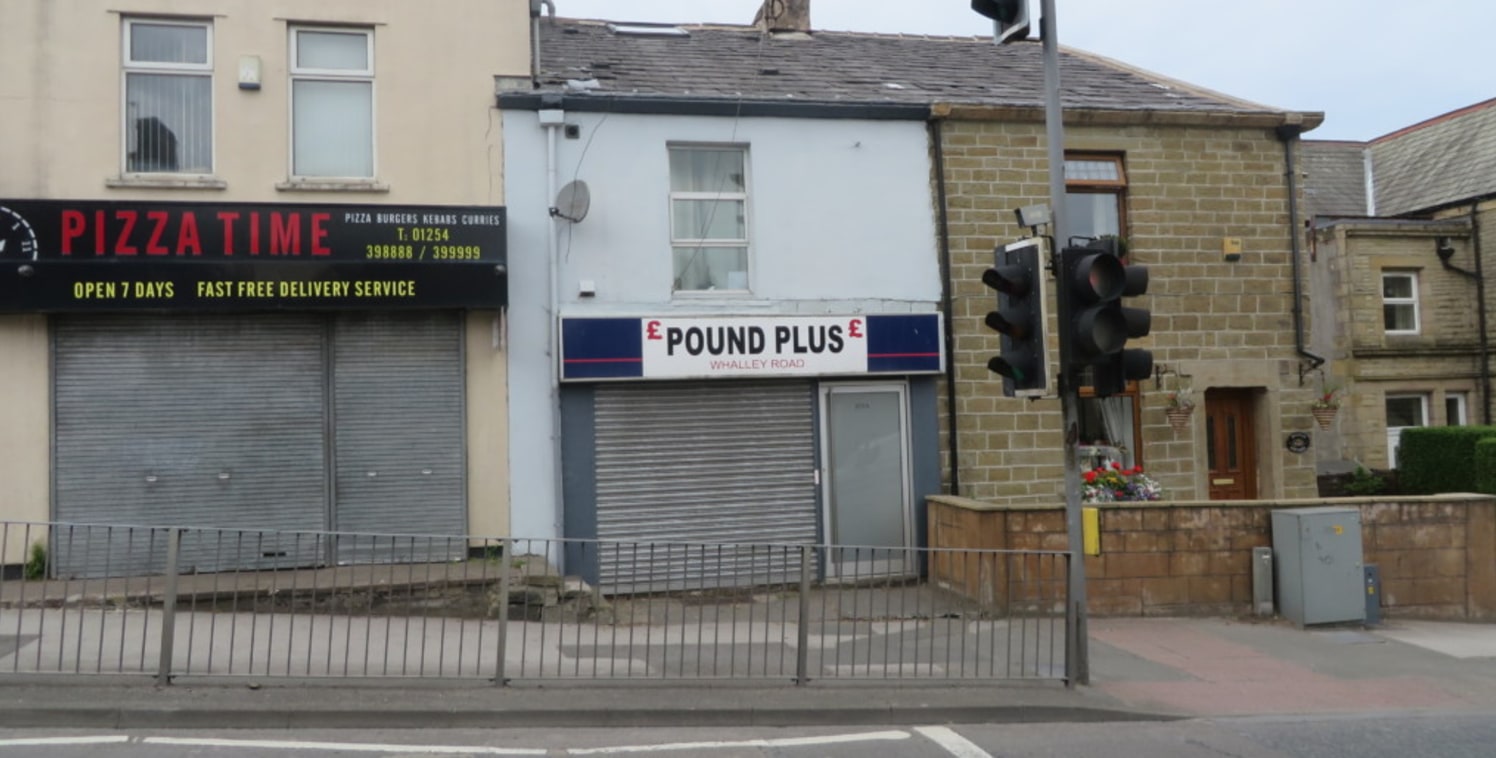 PROPERTY INFORMATION\n\n* Prominent Main Road location\n* Large shop with flat\n* Roller Shutter Security\n* Gross income of &pound;10,200 per annum\n\nLOCATION\n\nThe property is situated on Whalley Road (A680) being in close proximity to the juncti...